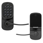 Yale WiFi Smart Lock with Handle & Keypad, Keyless Entry, Satin Nickel