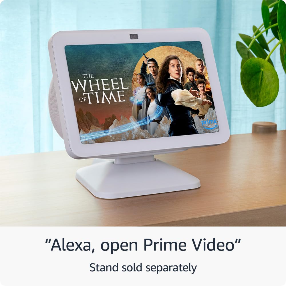 Echo Show 8 with TP-Link Tapo Smart Color Bulb
