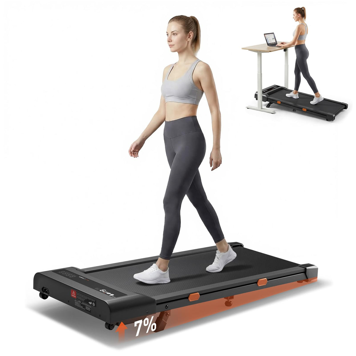T10 Walking Pad Treadmill Powered By Bosch®, Under Desk