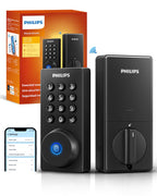 Philips Wi-Fi Smart Deadbolt Lock, Keyless Entry Door Locks for Front Door