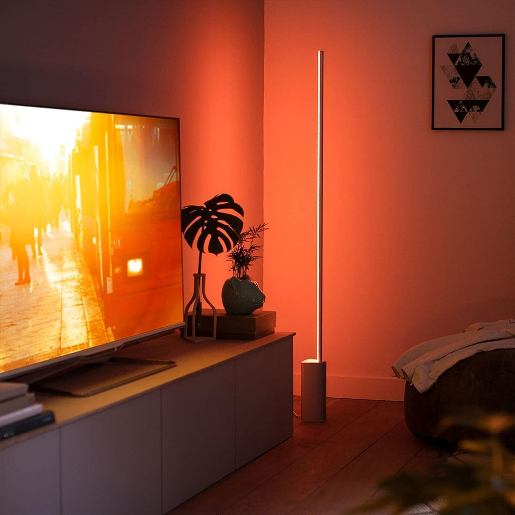 PHILIPS Hue Signe Smart Table Lamp, 1-Pack, Black