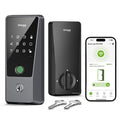 GHome Smart Door Lock with Fingerprint,Keypad & App Control for Front Doors