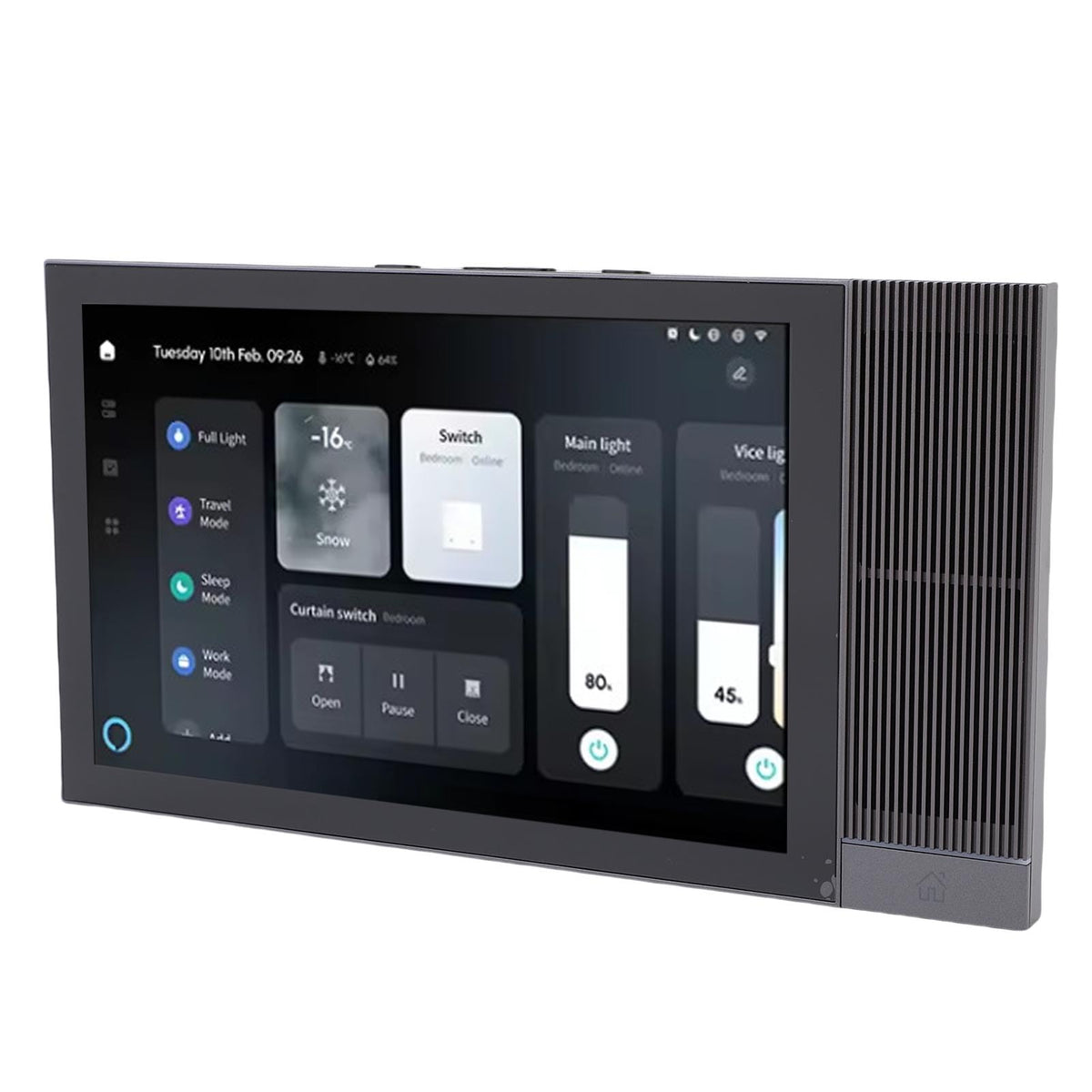 8 Inch Smart Home Touchscreen Control Panel with Voice