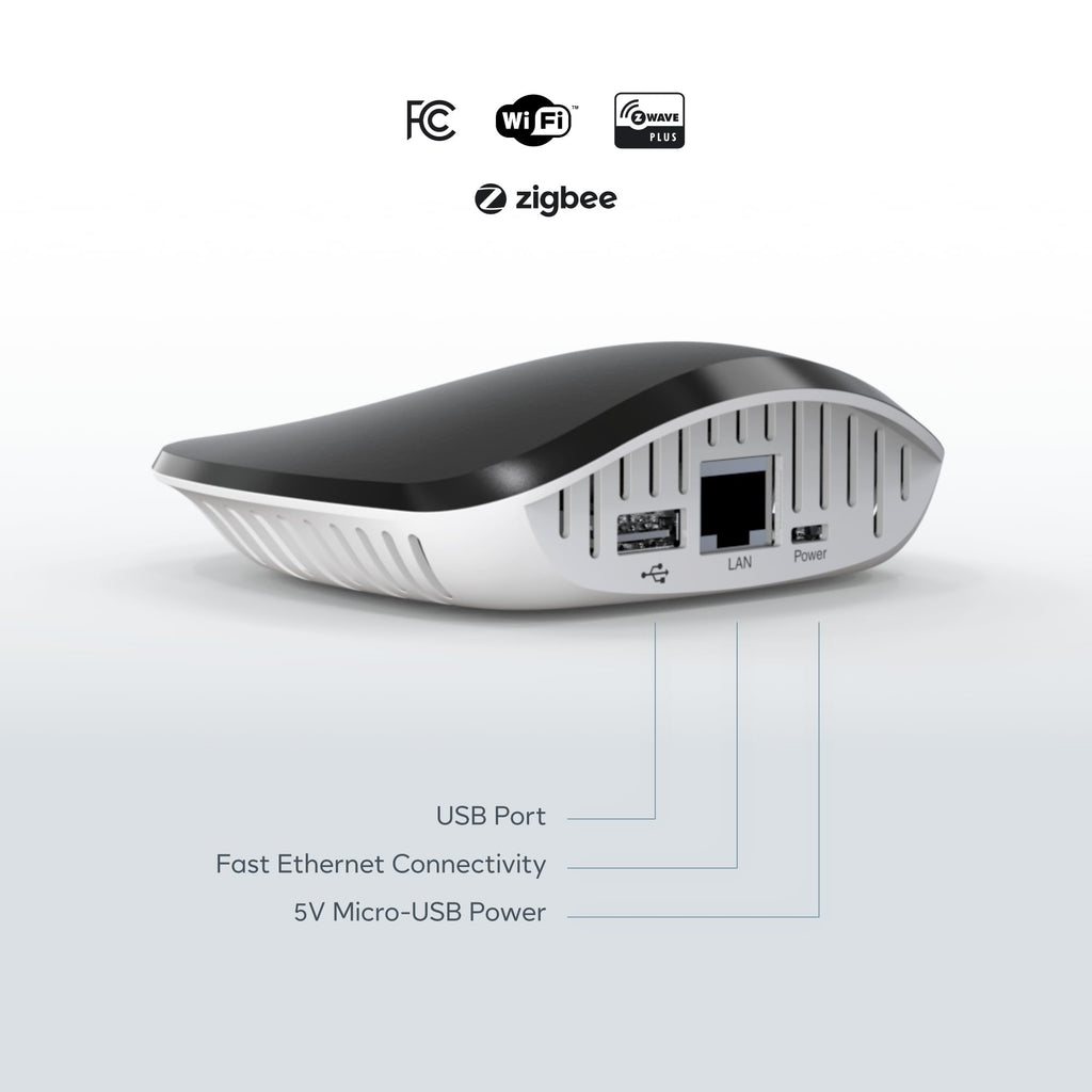 Plus Smart Home Automation Starter Kit | Includes 1 Smart Home Hub + 1 Z-Wave Plug + 1 Z-Wave in-Line Switch