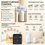 Smart Curtain Motor Slide-Out Remote Control