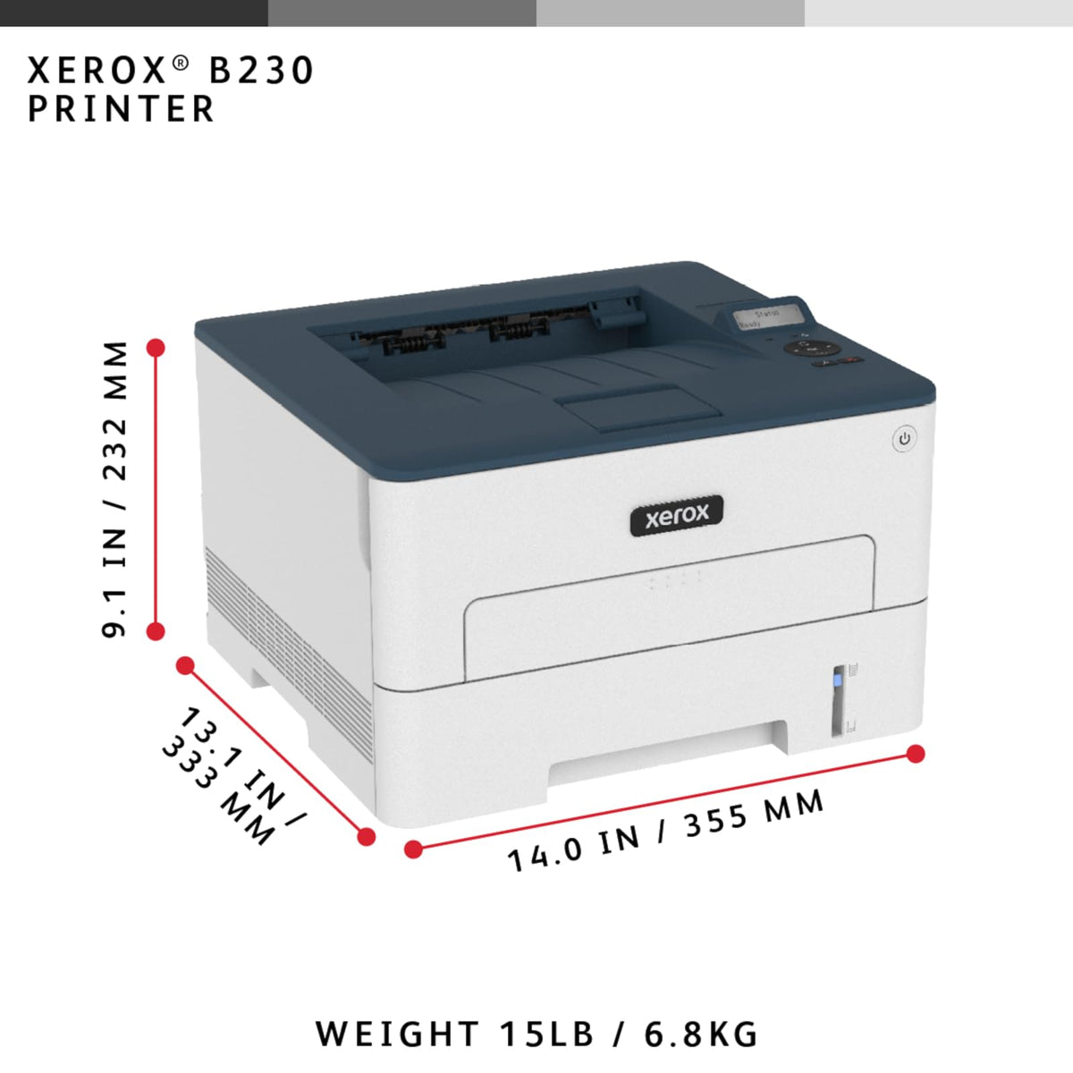 Xerox B230 Wireless Black and White Laser Printer