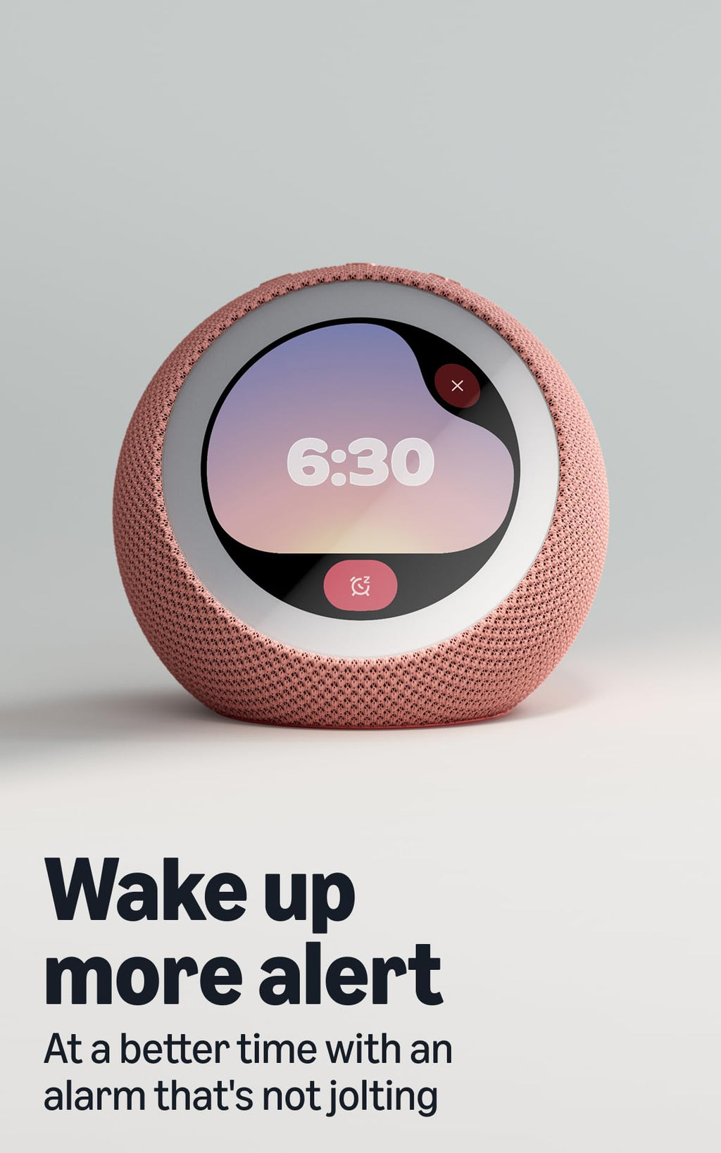 Amazon Echo Time (all-new), Customizable smart clock, Smart alarms, Ambient sounds, Smart home hub, Ideal for bedrooms, Designed for Alexa+, Graphite