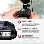 Cobra RAD 700i Laser Radar Detector, Premium Detection Range