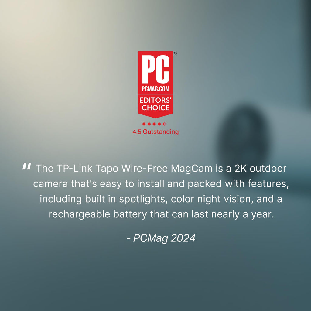 Tapo MagCam 2K+ Security Camera Wireless Outdoor, Battery, C425(2-Pack)
