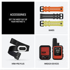Garmin Instinct® E, Rugged GPS Smartwatch, 45mm, Charcoal