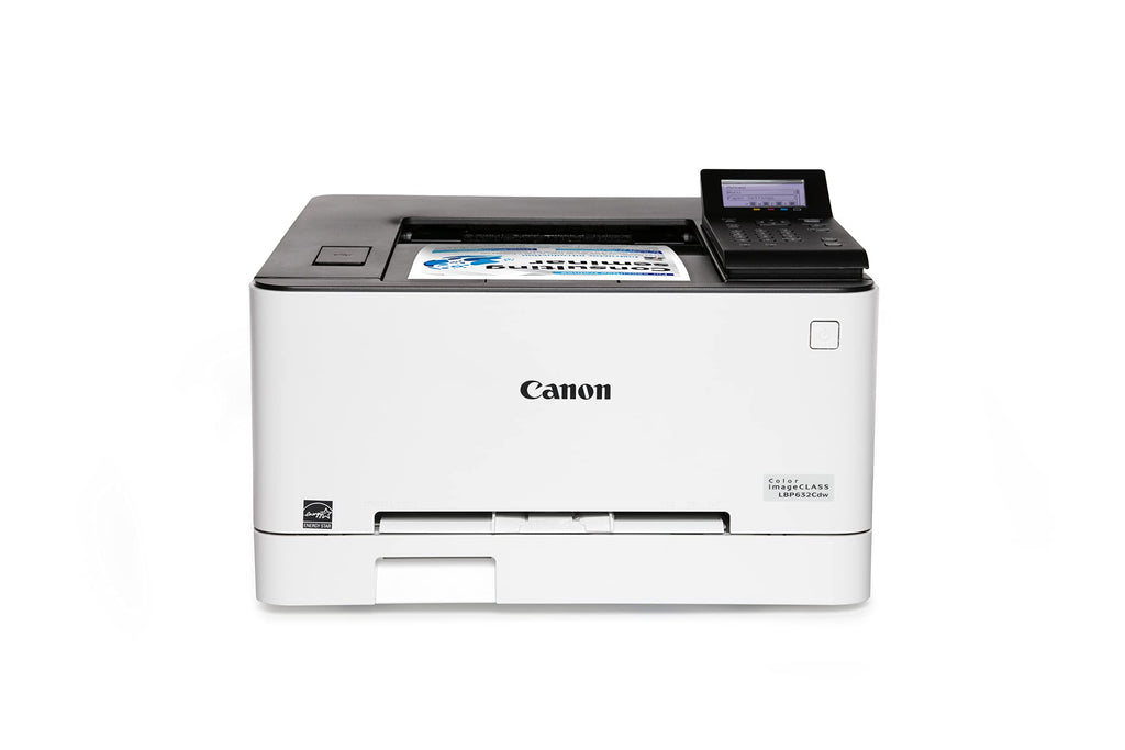 Canon Color imageCLASS LBP646Cdw Wireless Laser Printer, Duplex, 26 PPM, Print Only, White