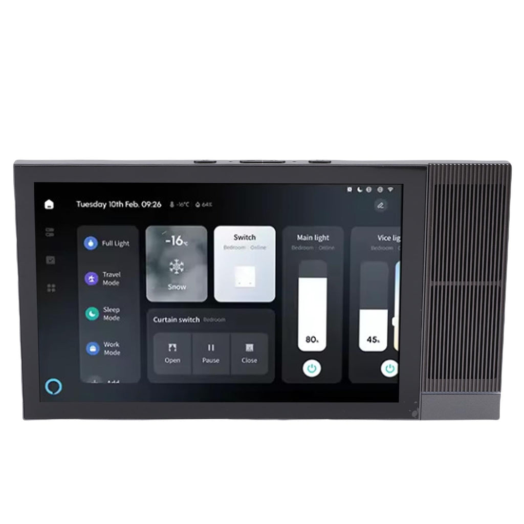 Mingzhe Smart Scene Wall Panel with 8 Inch Touch Screen and Voice Control