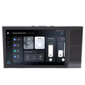 WiFi Smart Home Control Panel, 8 Inch Touch Screen Multifunctional Wall Central Control Panel Programmable Music Player, Support App Voice Controlled