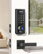 Philips Smart Lock with Door Lever, APP Control, Fingerprint Unlock