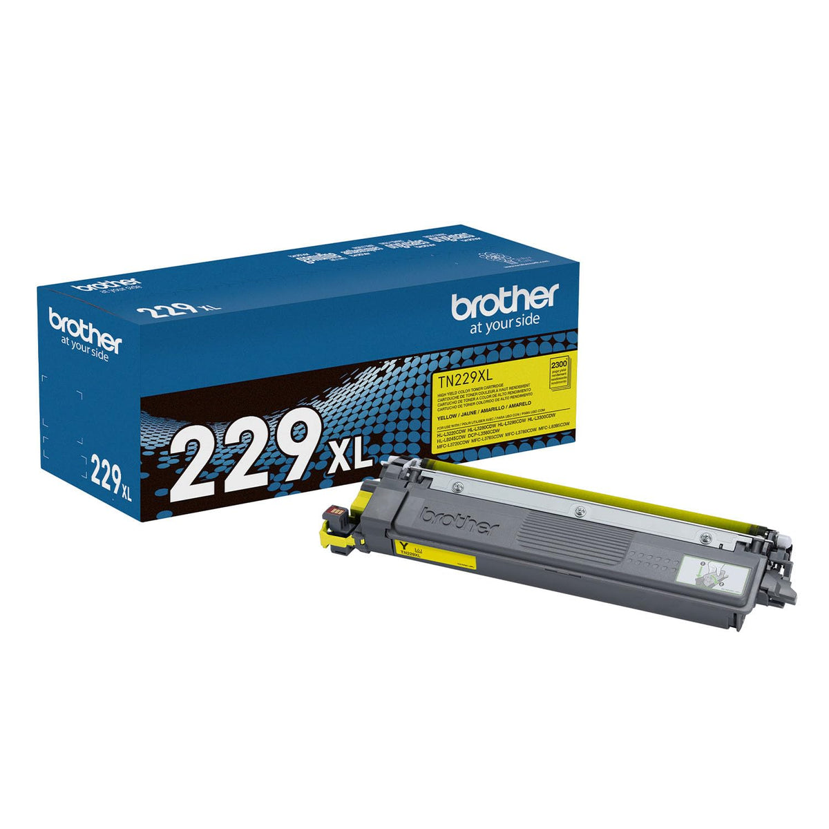 Brother Genuine TN2294PK Standard Yield 4-Pack Printer Toner Cartridges - Black, Cyan, Magenta, Yellow Toner Multipack