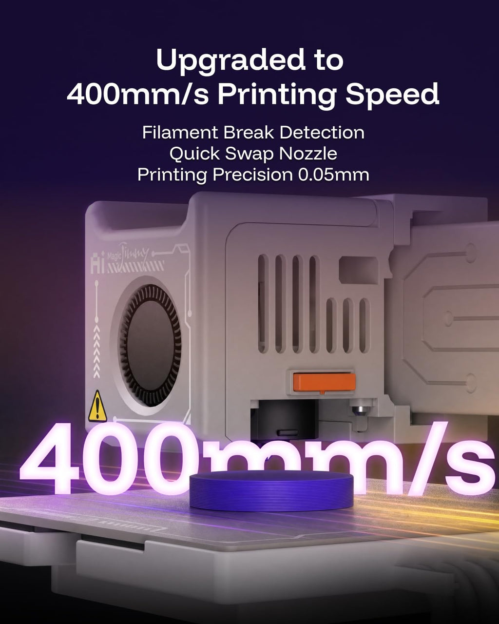 3D Printer for Kids, AI-Powered, Fully Assembled, STEM Gift