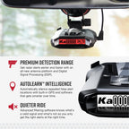 Cobra RAD 700i Laser Radar Detector, Premium Detection Range