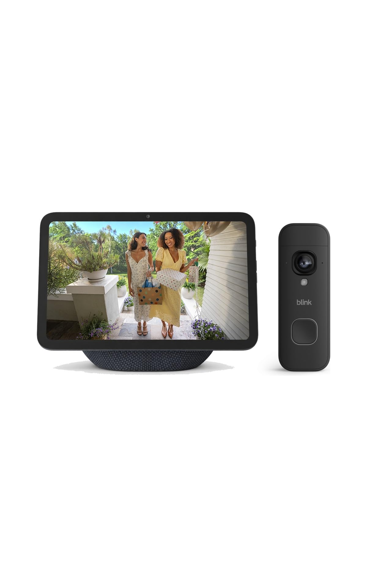 Amazon Echo Show 11 (newest model) with Vibrant Full-HD 11" Display + Blink Battery Doorbell 2K+ Wireless Video Doorbell Bundle