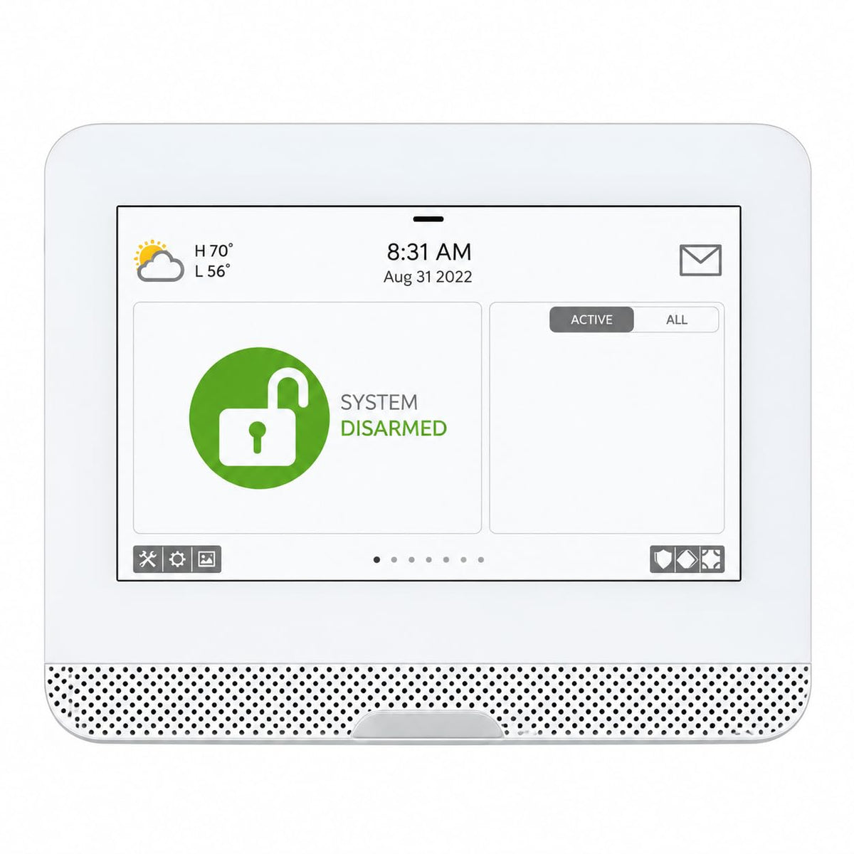 Aimee Technology IQPH053 7-Inch Touchscreen Smart Home Hub LTE Wi-Fi 433 MHz