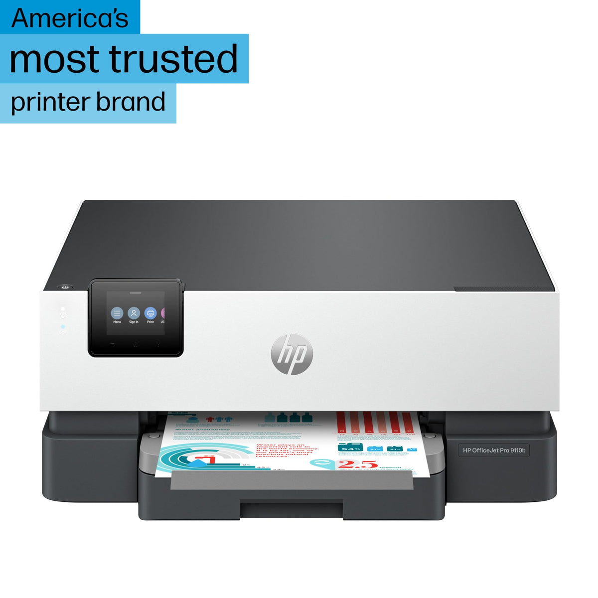 HP OfficeJet Pro 9110b Color Inkjet Printer | Wireless