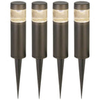 hykolity Low Voltage Landscape Lights, LED Outdoor Bollard Pathway Lights