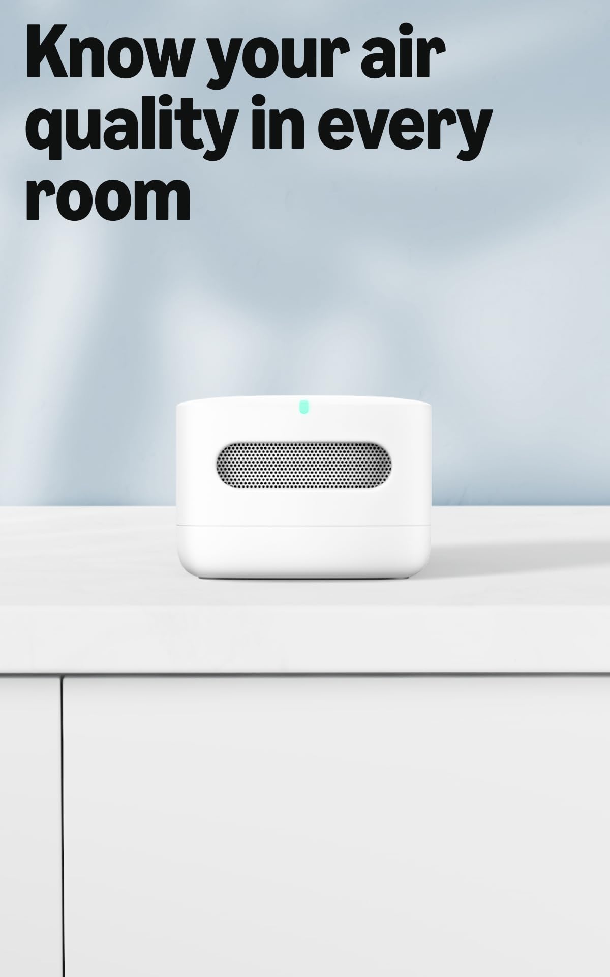 Amazon Smart Air Quality Monitor, Detects temperature, humidity, carbon monoxide, PM2.5 and VOCs, Get notifications when air quality drops, Works with Alexa (2-pack)