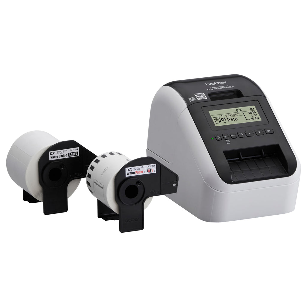 Brother QL-820NWB Professional, Ultra Flexible Monochrome Label Printer with Multiple Connectivity options