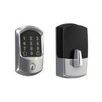 Schlage Encode Smart WiFi Deadbolt Lock with Century Trim, Matte Black