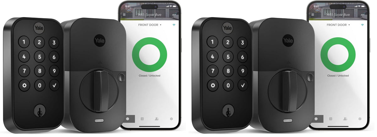 Yale WiFi Smart Lock Deadbolt with Keypad, Keyless Entry, Satin Nickel