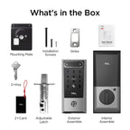TCL Smart Lock, Palm Vein Keyless Entry Deadbolt with Matter Over Thread
