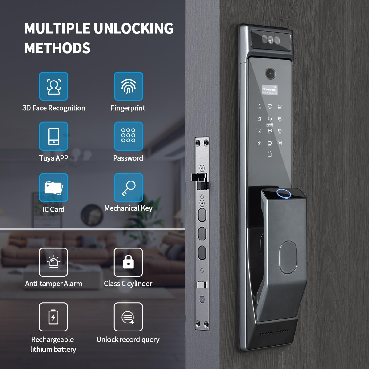 Sophies Smart Door Lock with Camera