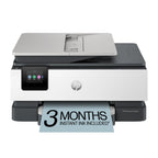 HP OfficeJet Pro 8125e Wireless All-in-One Color Inkjet Printer, Print, scan, Copy, ADF, Duplex Printing Best-for-Home Office, 3 Month Instant Ink Trial Included, AI-Enabled (405T6A)