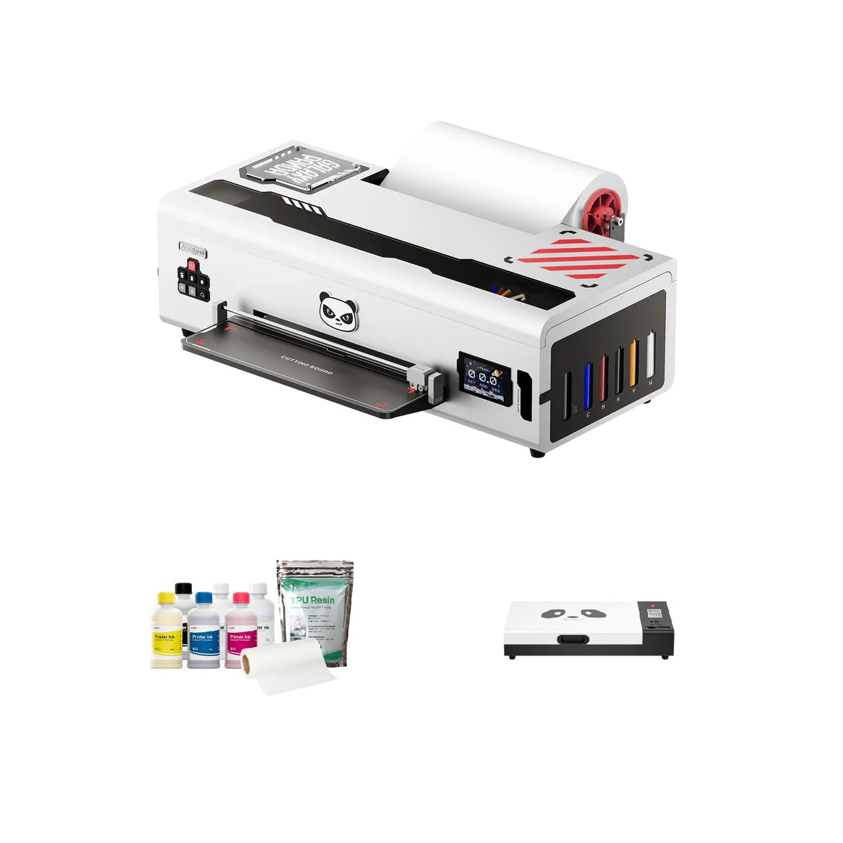 Procolored K13-Lite (HL-500) DTF Printer 13" A3 Apparel Transfer Printing Machine T-Shirt Direct to Film-Printer and Oven- White