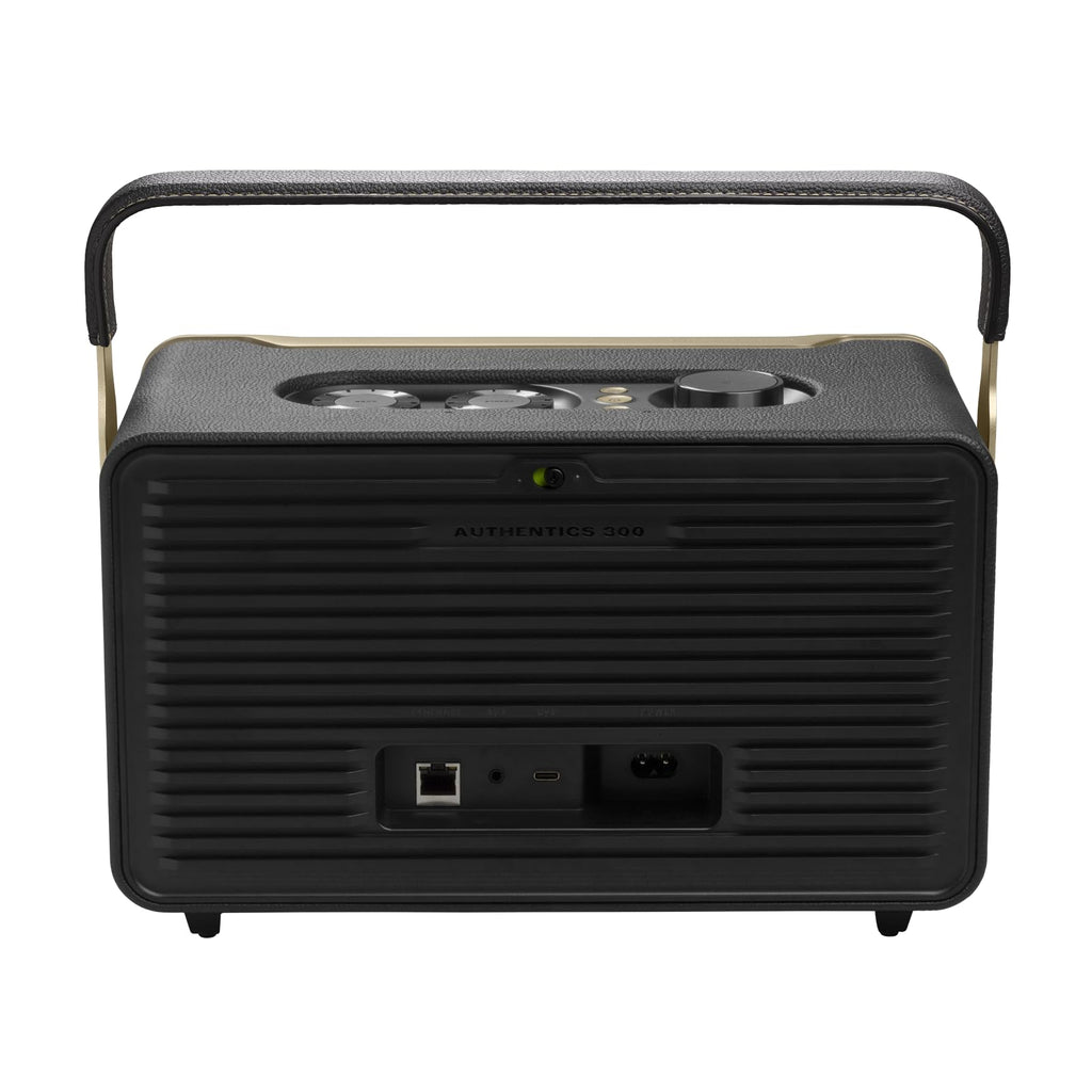 JBL Authentics 300 Portable Smart Speaker with Voice Control - Black