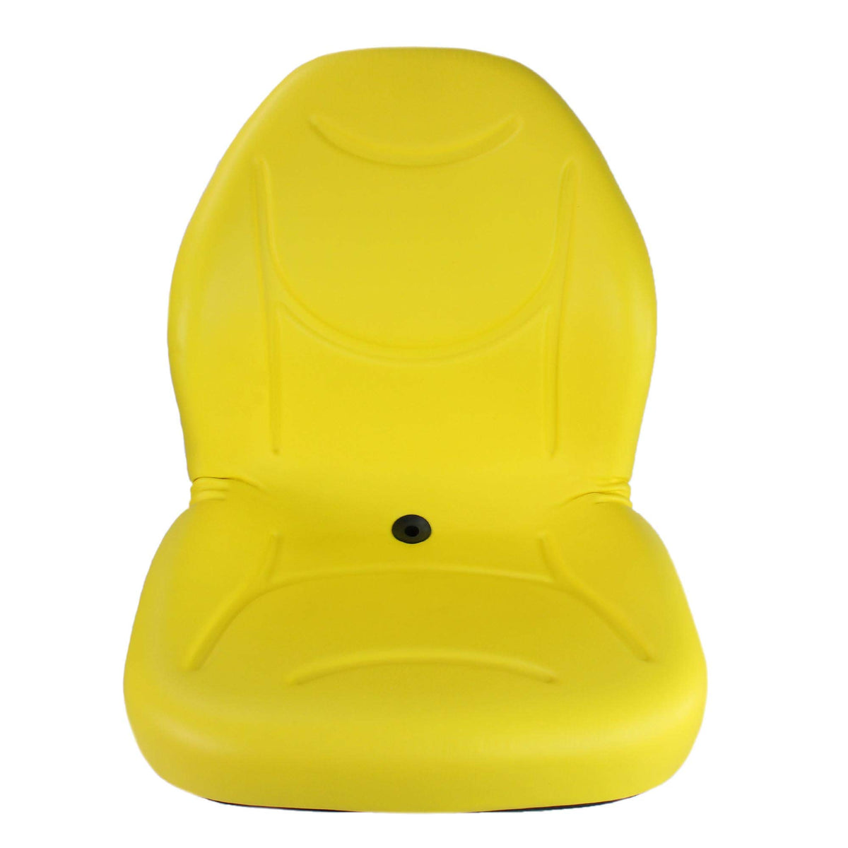 Universal Yellow Vinyl Seat for Many Lawn & Garden, UTV, Tractor & Skid Steer Applications (E-LGT125YL)