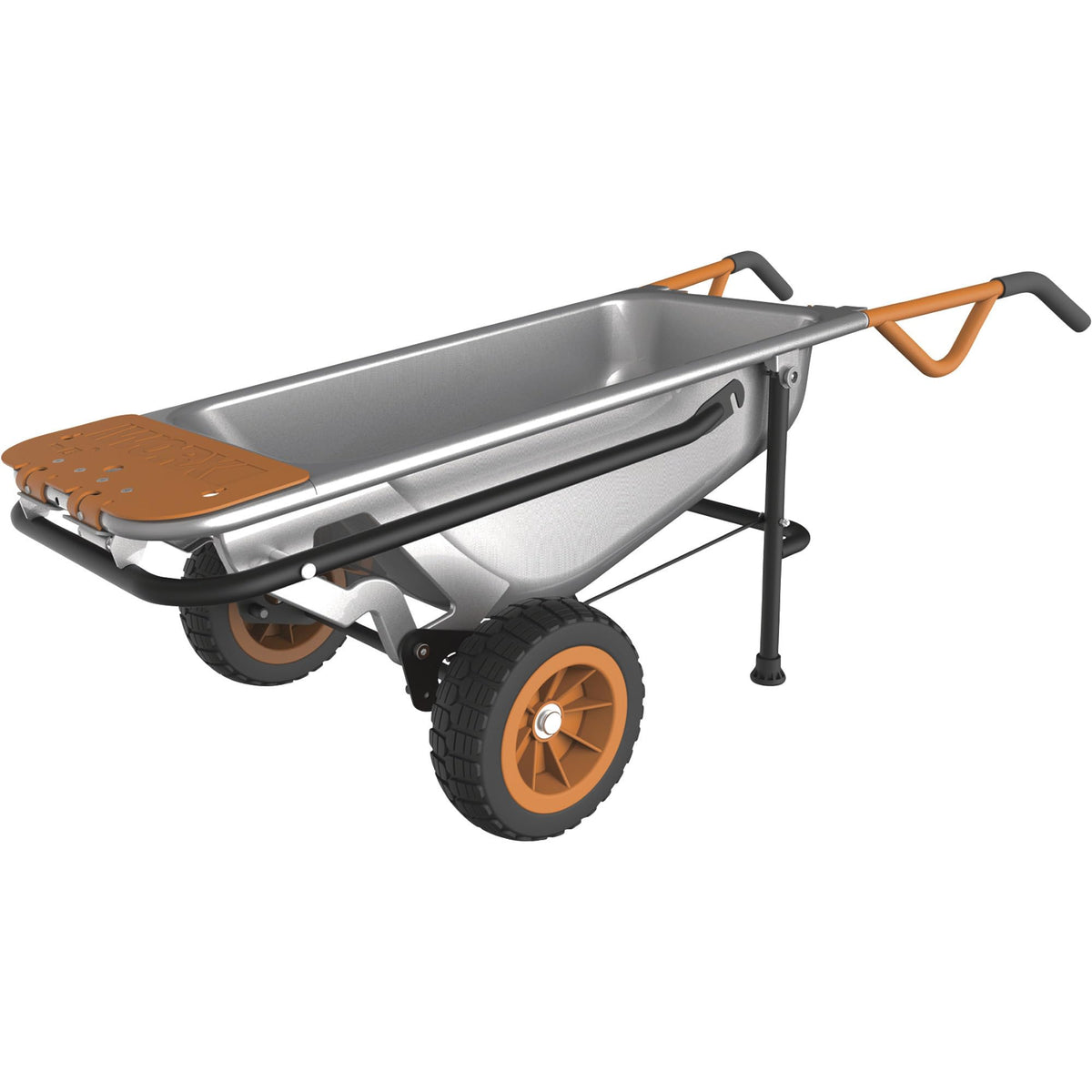 WORX Wheelbarrow Heavy Duty Dolly, 8-in-1 Aerocart Garden Cart, WG050