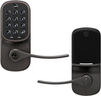 Yale WiFi Smart Lock with Handle & Keypad, Keyless Entry, Satin Nickel