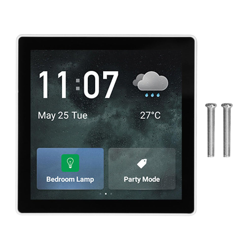 Smart Home Control Panel Android Touchscreen LCD, Voice Control, 100 to 240V - Centralized Automation Hub, Compatible with Homeassistant and, Ideal for Casa Automation System