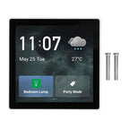 Smart Home Control Panel Android Touchscreen LCD, Voice Control, 100 to 240V - Centralized Automation Hub, Compatible with Homeassistant and, Ideal for Casa Automation System