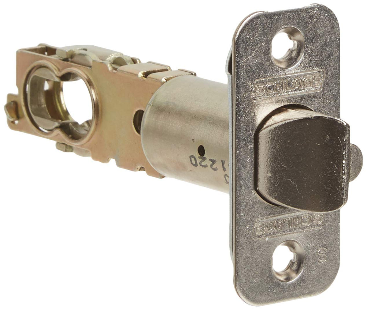 Schlage Electronic Keypad Lock, Lever Handle, Camelot Trim, Satin Chrome