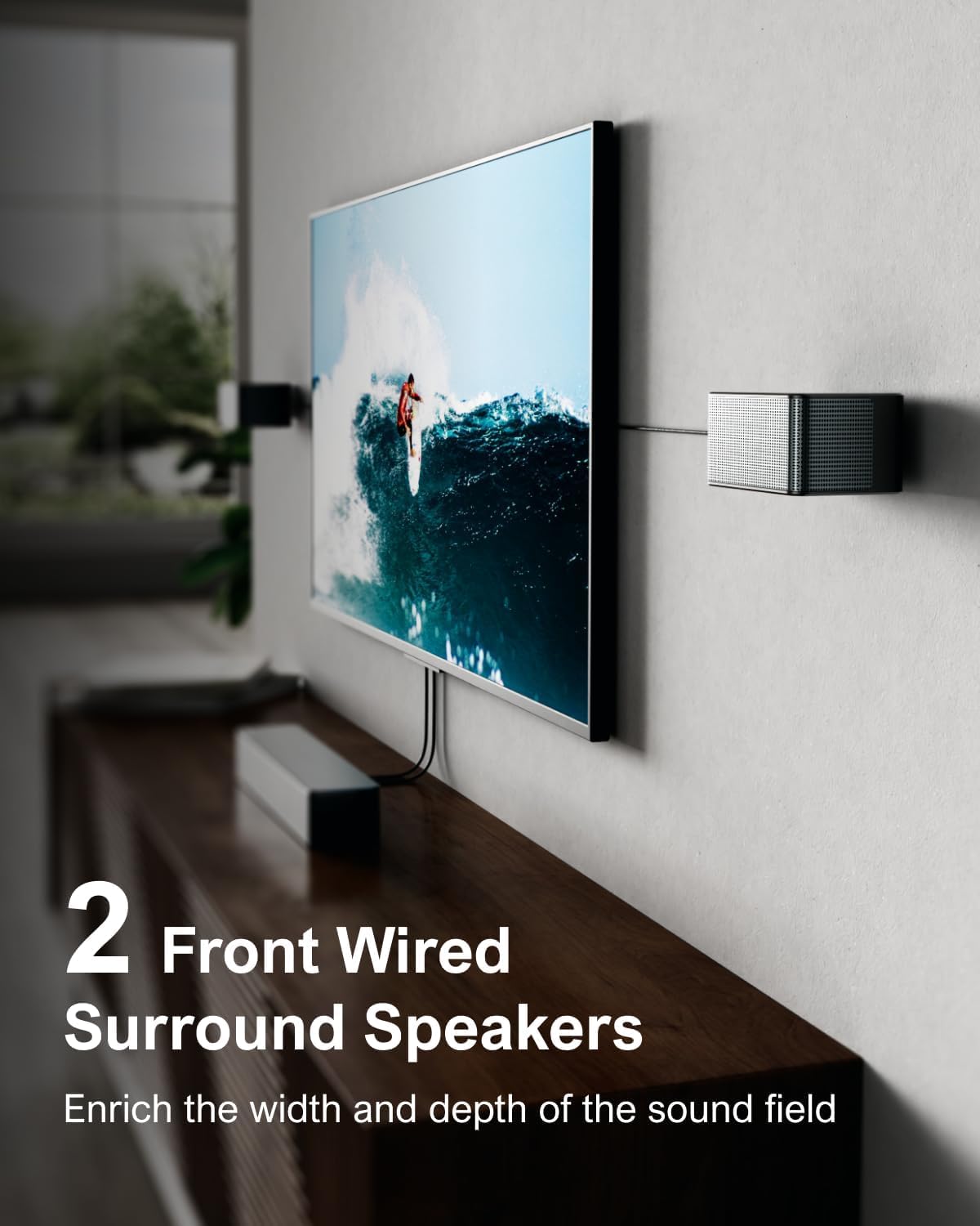 ULTIMEA 7.1 Surround Sound System for TV w/Dolby Atmos, 6.5" Subwoofer