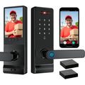 3D Face Recognition Smart Lock with Camera and Handle