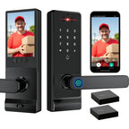 3D Face Recognition Smart Lock with Camera and Handle