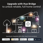 PHILIPS Hue Signe Smart Table Lamp, 1-Pack, Black