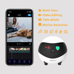 Enabot EBO SE Home Robot Camera: Mobile Pet Companion with 1080p Camera