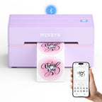 MUNBYN Bluetooth Thermal Label Printer, Wireless 4x6 Shipping Label Printer