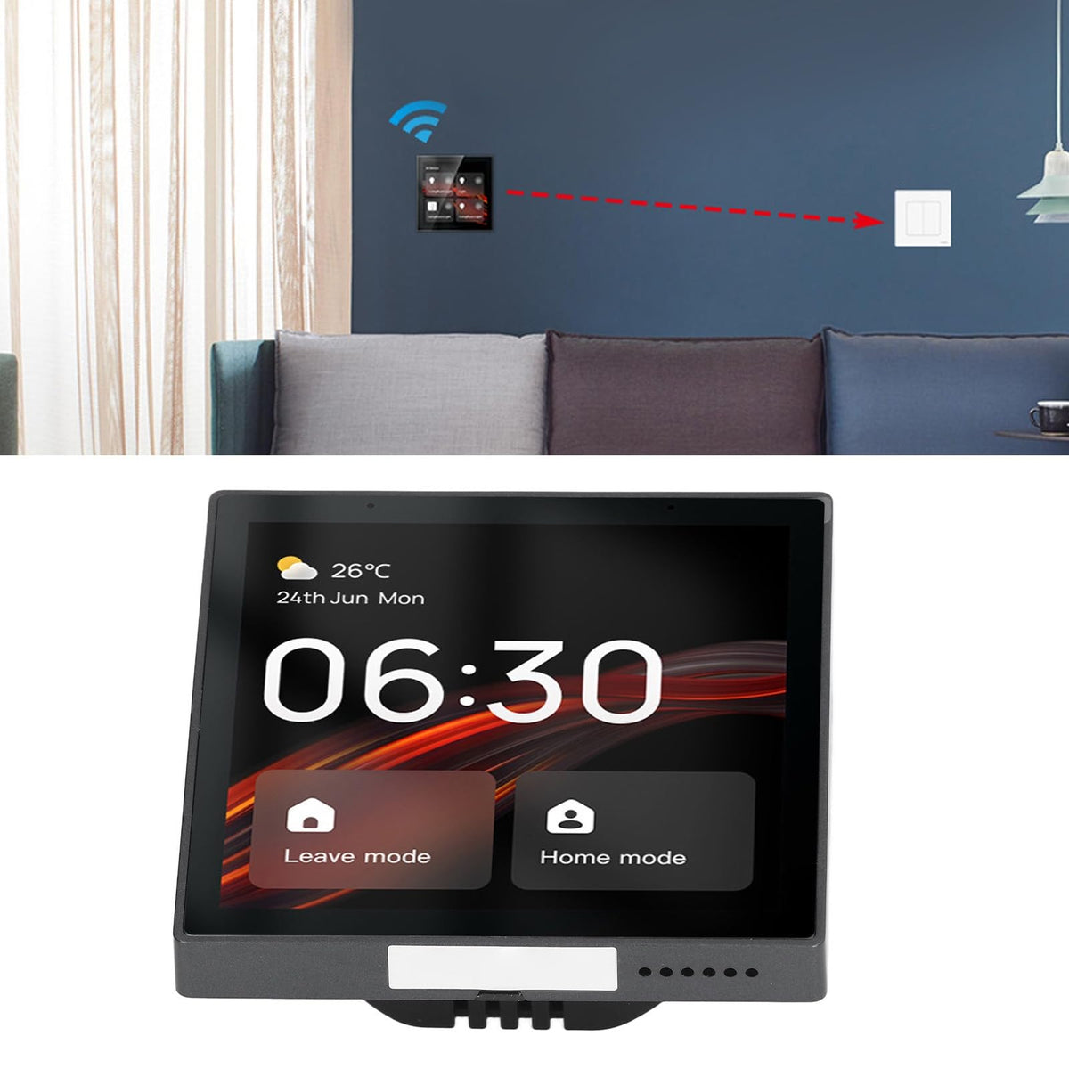 4in Smart Control Panel for TUYA Home