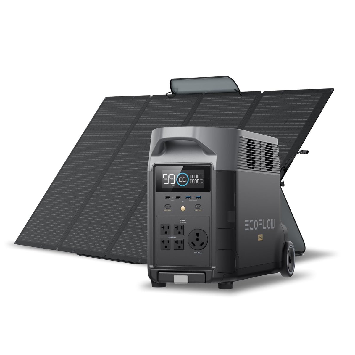 EF ECOFLOW Portable Power Station 3600Wh DELTA Pro, 120V 3600W AC Output