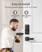 Philips Smart Lock with Door Lever, APP Control, Fingerprint Unlock