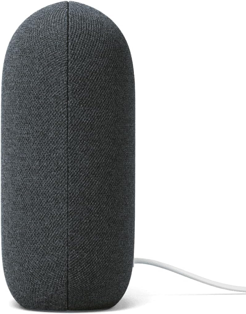 Google Audio Bluetooth Speaker - Wireless Music Streaming, Powerful Sound, Assistant Built-in, Wi-Fi and Bluetooth Connectivity, Smart Home Control, Stereo Pairing (Charcoal)
